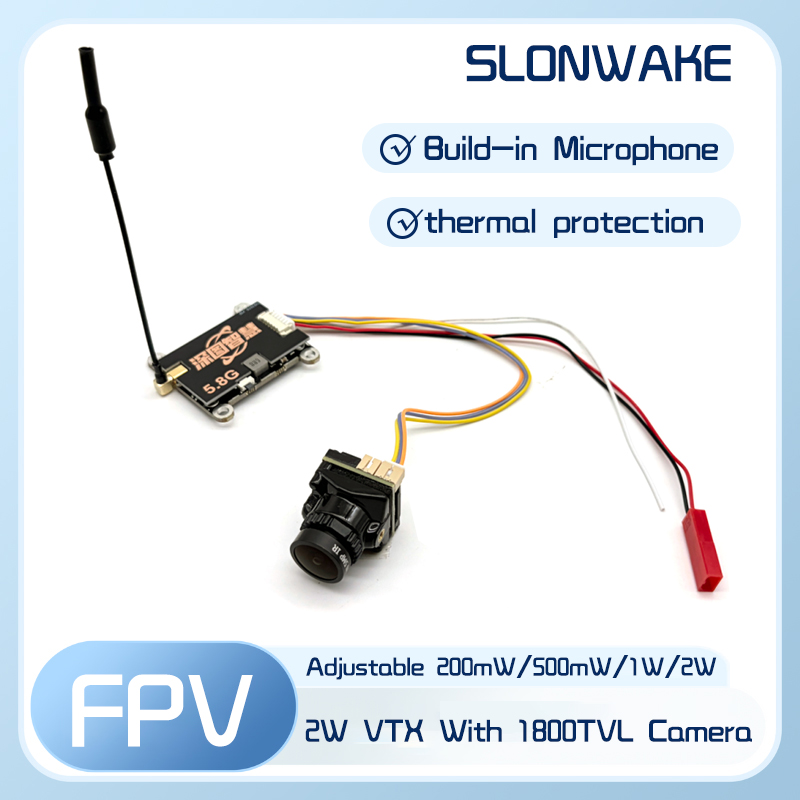Drone Transmitter - SLONWAKE 5.8G 56CH 2W transmitter VTX