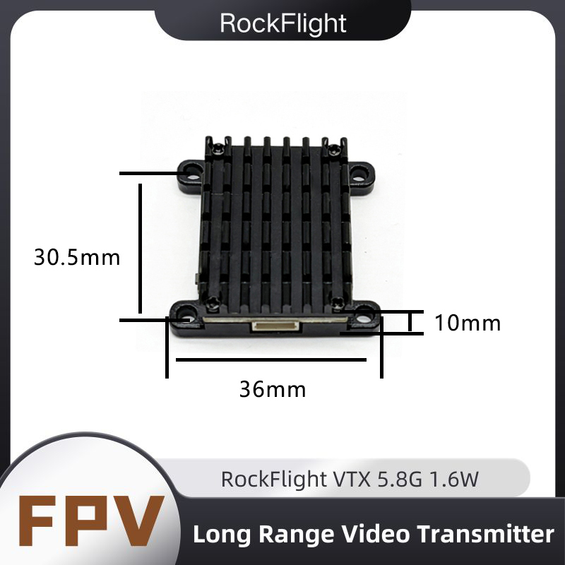 RockFlight TX663 VTX 5.8G 48CH - đánh giá và giá Drone Frame