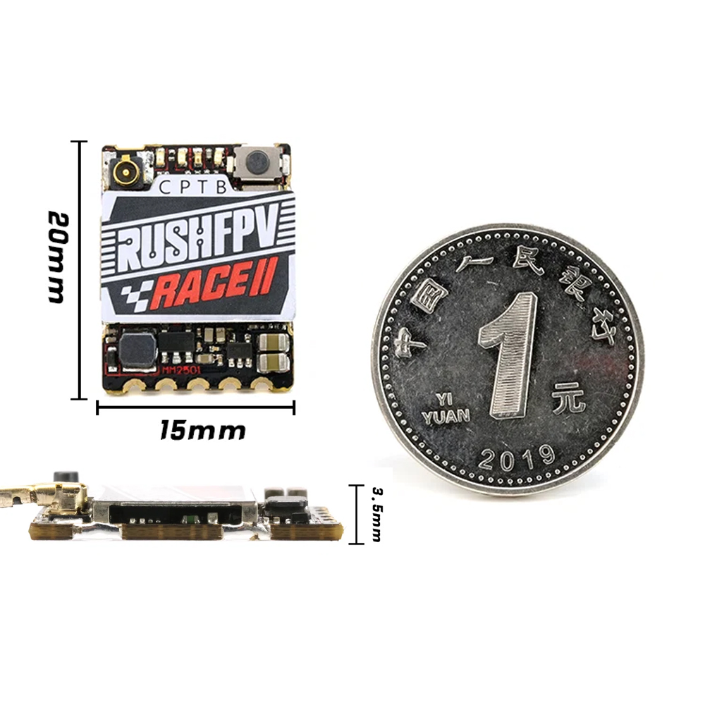 Rushfpv Rush fpv Tank Race2 20 - đánh giá và giá Drone Transmitter